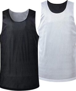 Men's Reversible Basketball Jersey Blank Mensh Jersey Team Uniform Custom Basketball Shirts XS-XXL