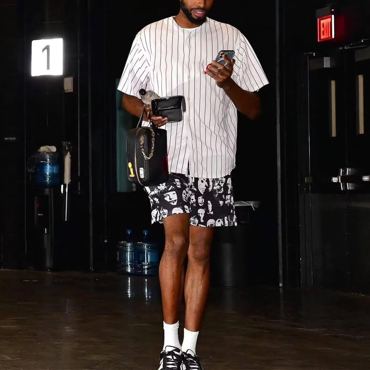 Men’s Mesh Basketball Shorts Camo Print Breathable Athletic Shorts Running Gym Outdoor Casual Wear - Image 2