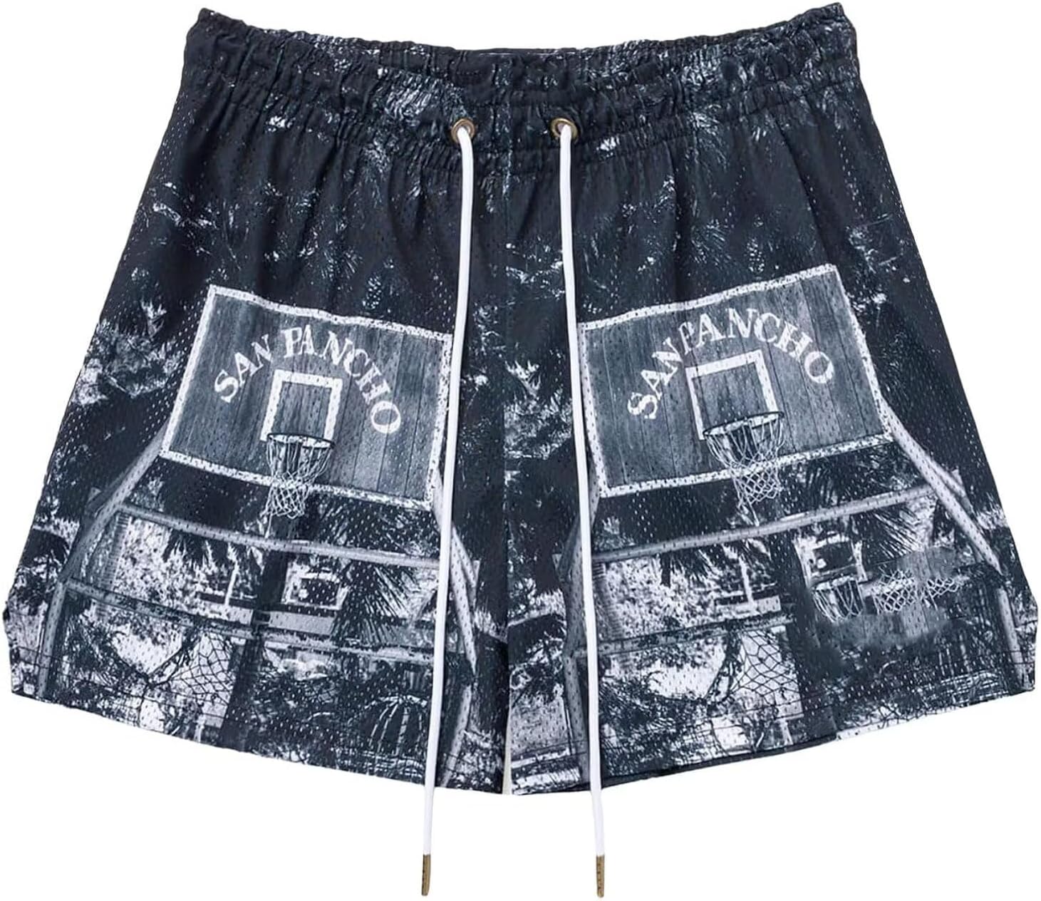 Men’s Mesh Basketball Shorts Camo Print Breathable Athletic Shorts Running Gym Outdoor Casual Wear - Image 44