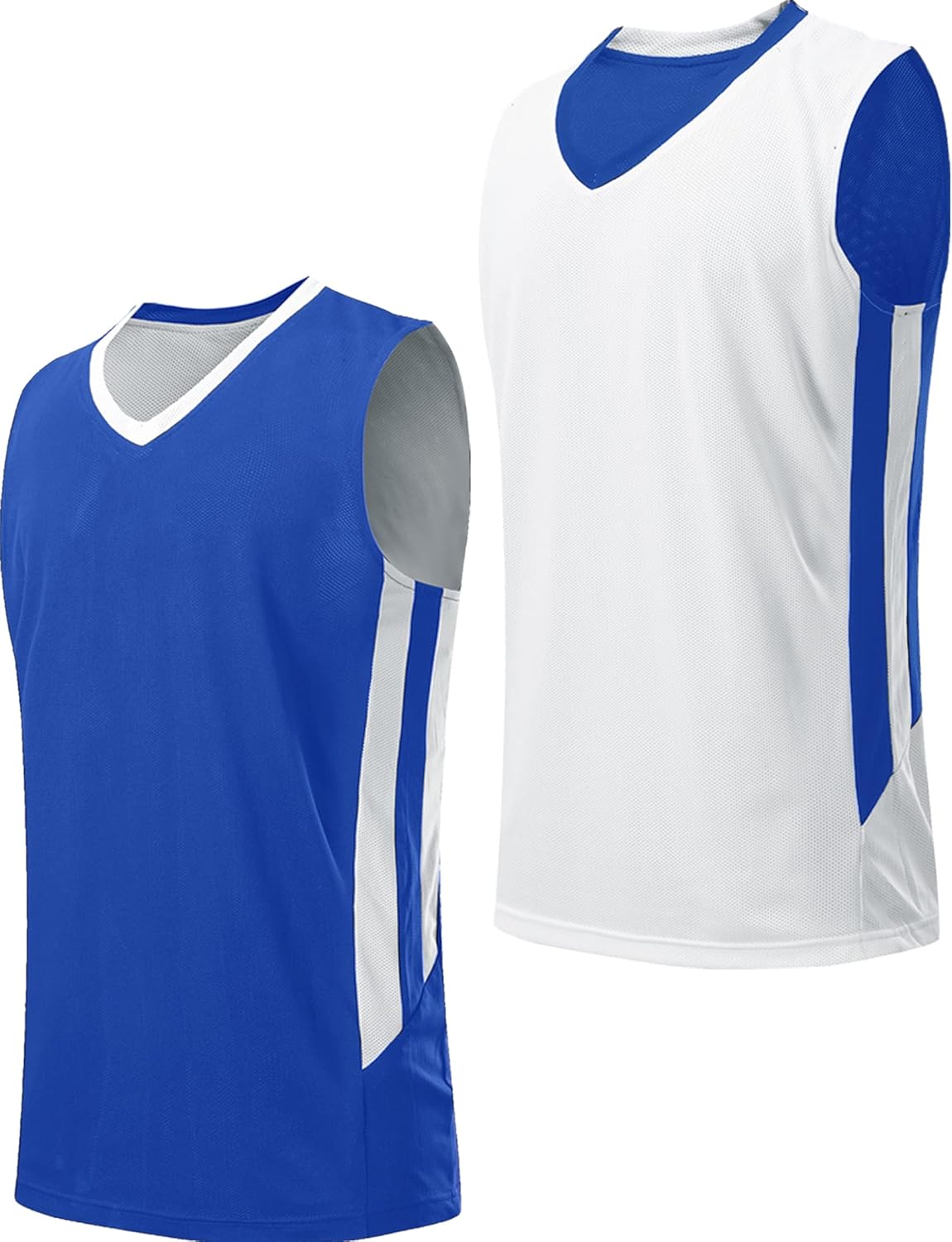 Youth Boys Reversible Mesh Performance Athletic Basketball Jerseys Blank Team Uniforms for Sports Scrimmage - Image 8