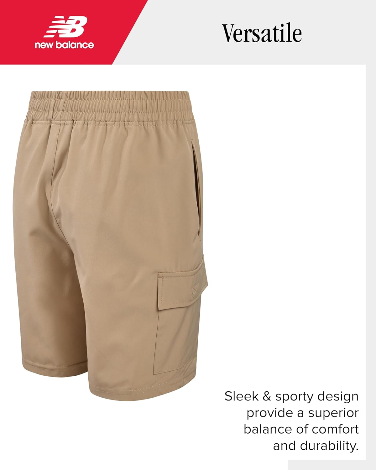 New Balance Boys Athletic Shorts - Lightweight Performance Woven Boys Gym Shorts with Pockets for Basketball Soccer (8-20) - Image 5