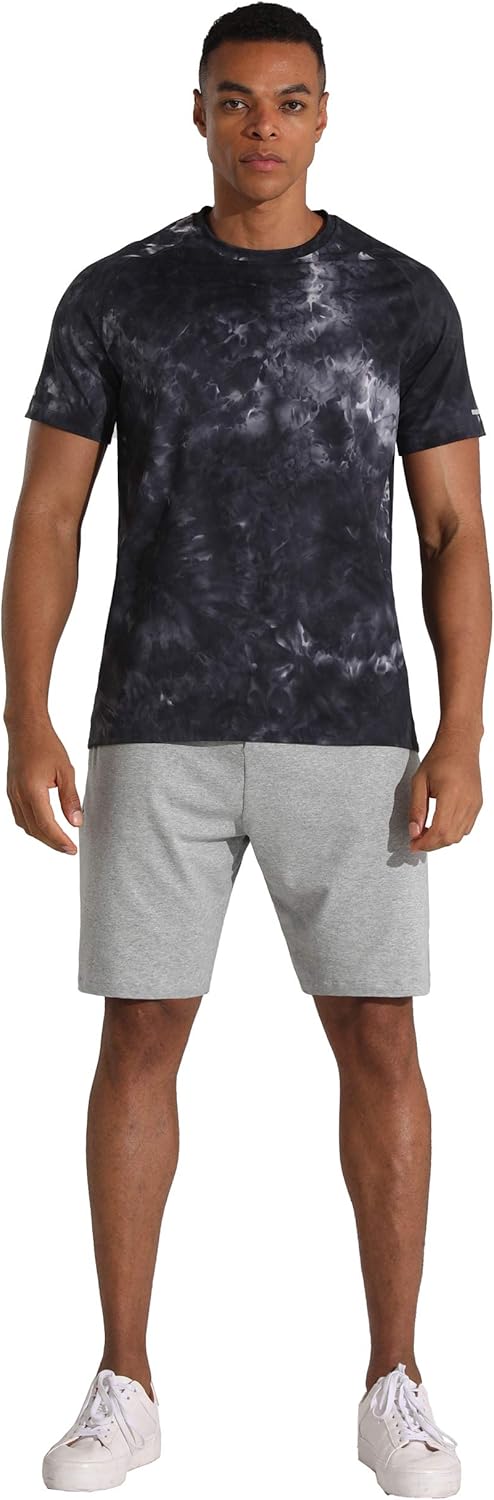Men's Lounge Shorts with Deep Pockets Loose-fit Jersey Shorts for Running,Workout,Training, Basketball - Image 6