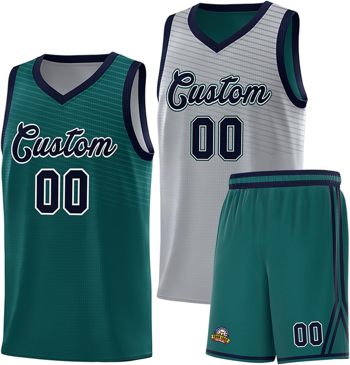 Custom Reversible Basketball Jersey Uniform Suit for Men Women Kids Personalized Jerseys Printed Name Number Logo - Image 13