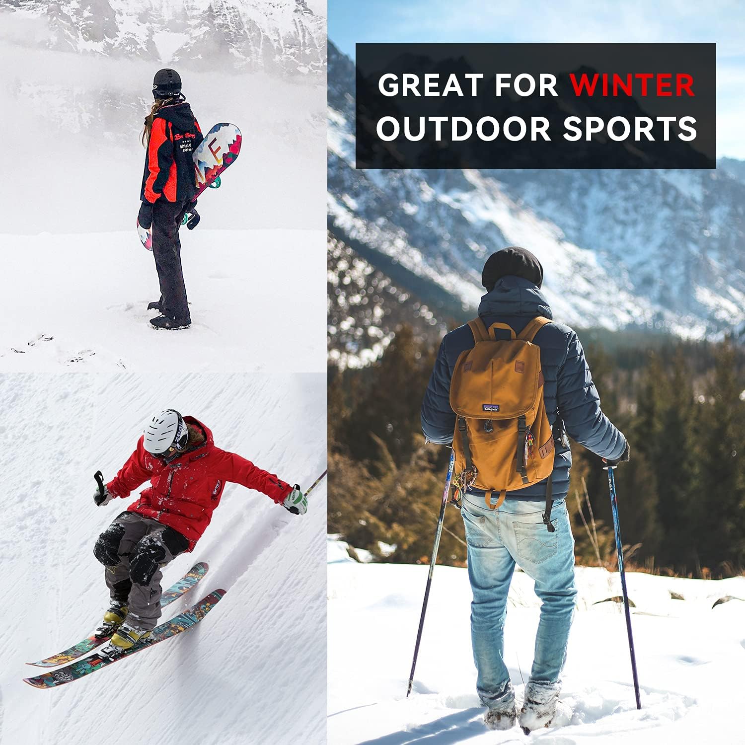 Socks Daze Merino Wool Cushioned Hiking Socks for Men Women, Warm Crew Walking & Boot Socks for Trekking, Work, Outdoor - Image 6