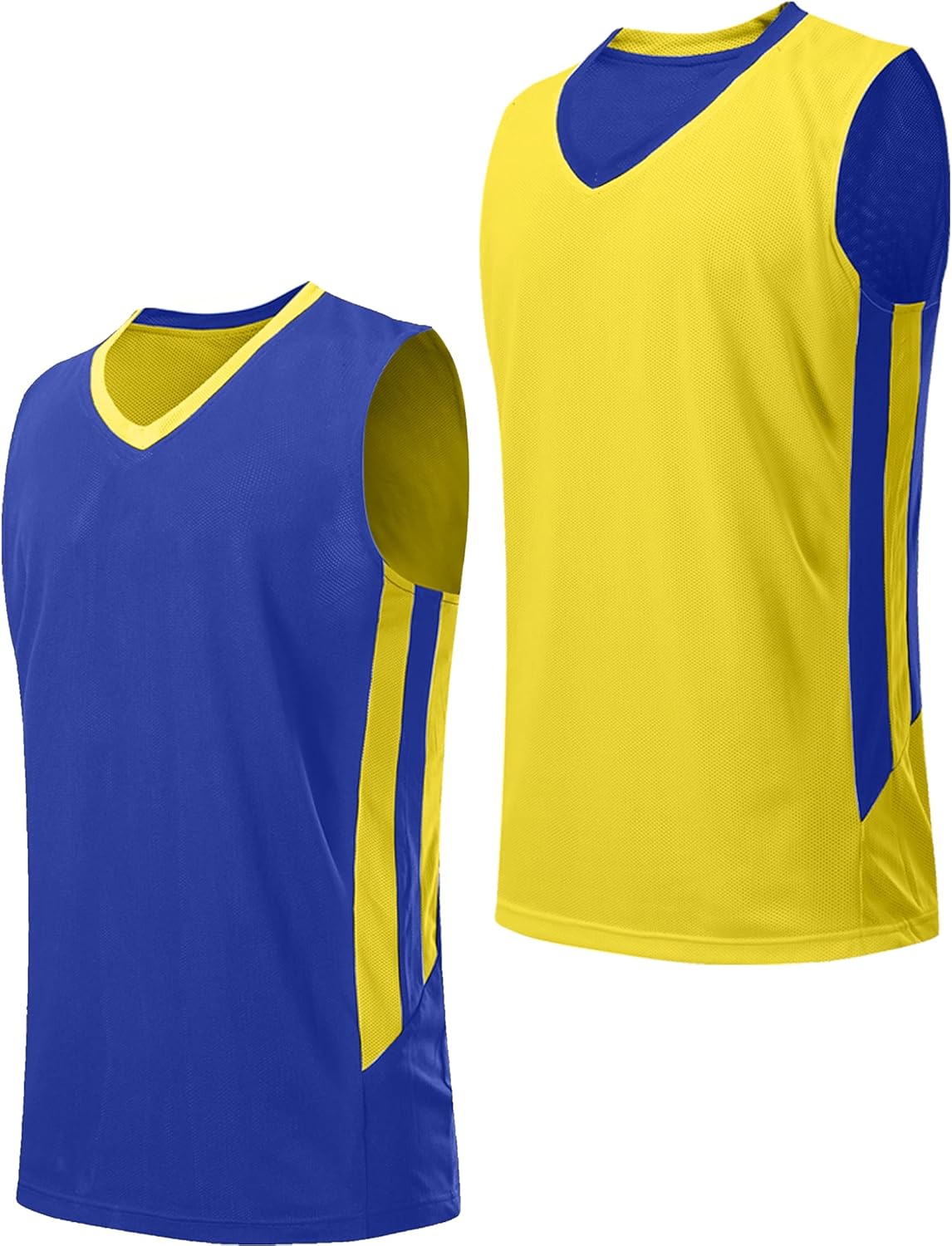 Youth Boys Reversible Mesh Performance Athletic Basketball Jerseys Blank Team Uniforms for Sports Scrimmage - Image 9