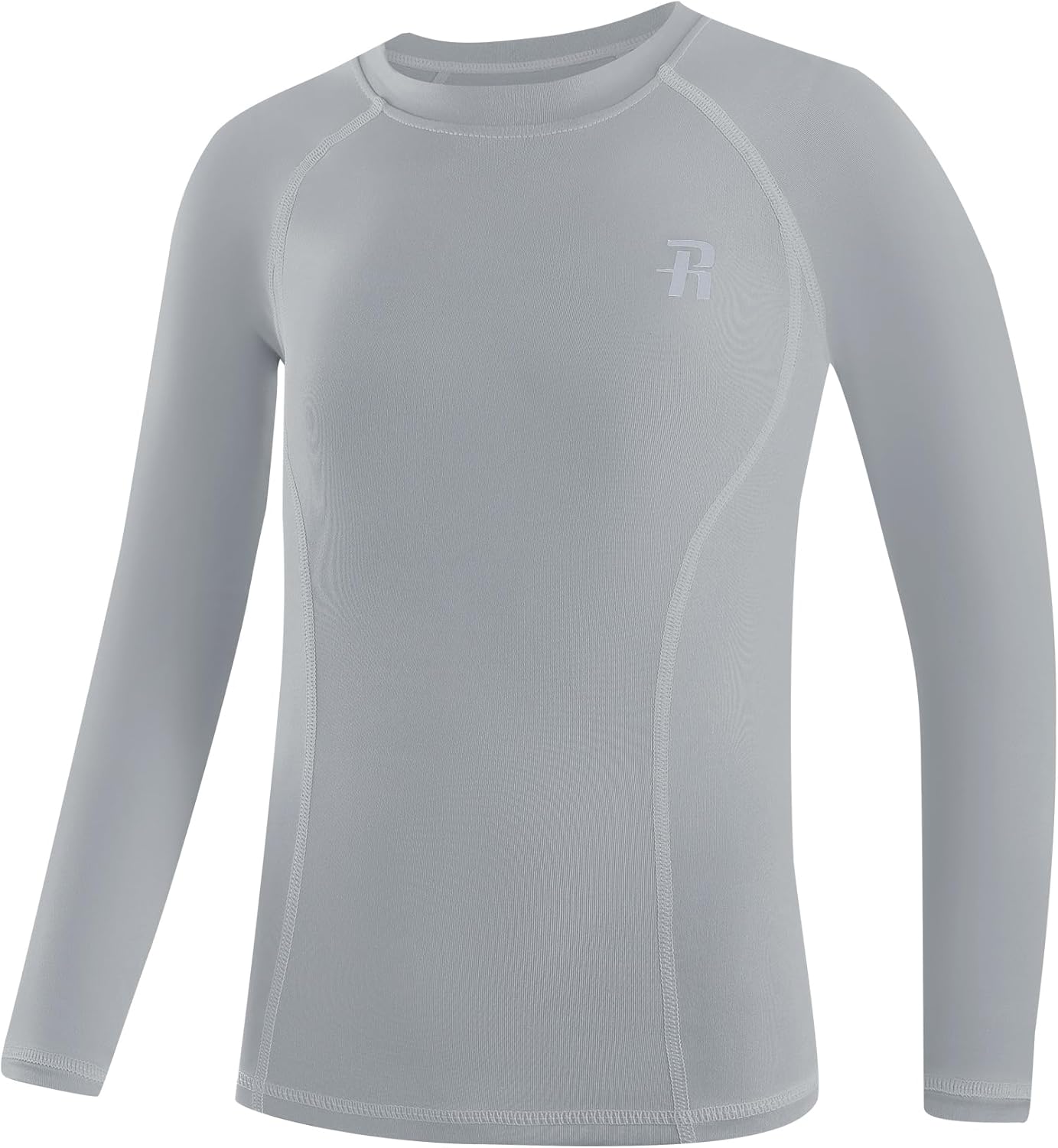 Runhit Boys Compression Shirt Kids Long Sleeve Athletic Undershirt Youth Quick Dry Base Layer for Football Baseball - Image 14