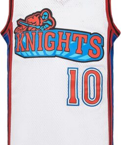 BOROLIN Mens Knights #10 Tracy Reynolds Basketball Jersey