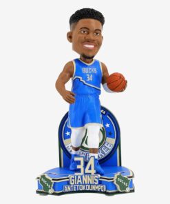 Giannis Antetokounmpo Milwaukee Bucks 2025 City Jersey Bobblehead NBA