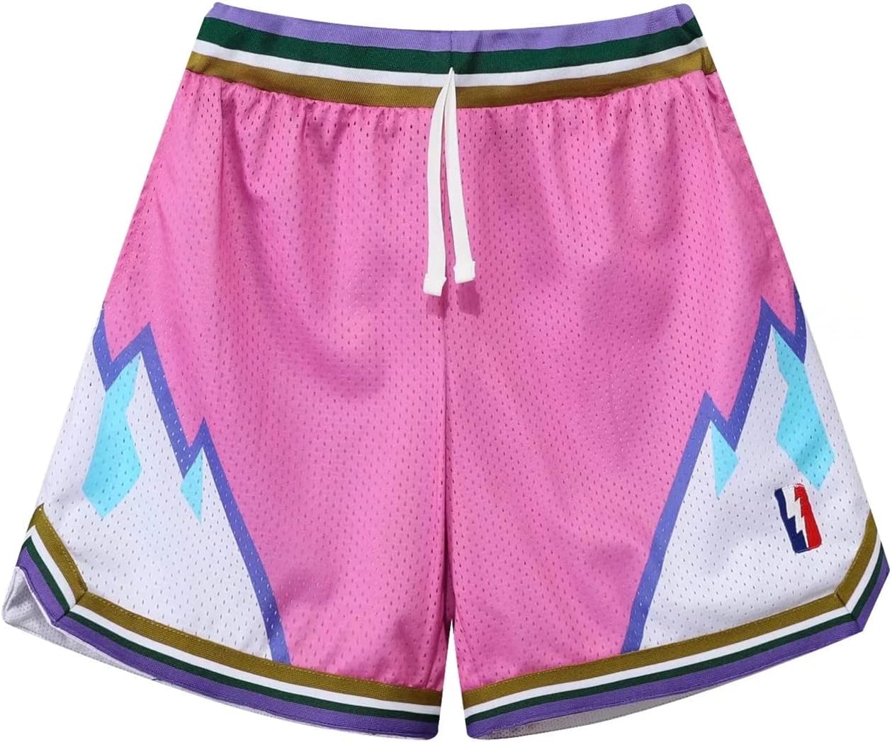 BOOMLEMON Men's Basketball Shorts Gym Training Workout Athletic Shorts Mesh Graphic Print Running Short Pants - Image 25