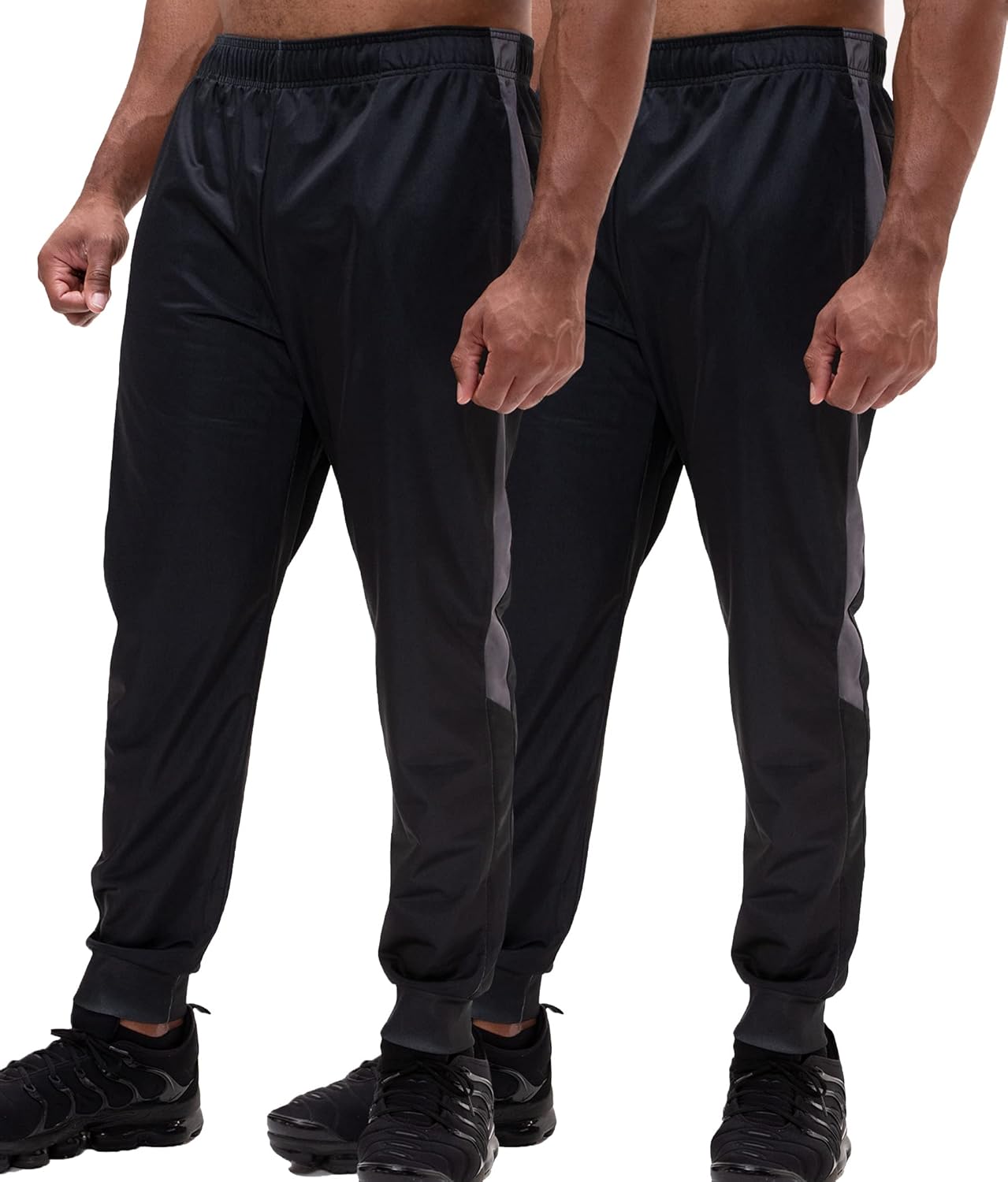 DEVOPS 1 or 2 Pack Men's Active Performance Workout Athletic Training Sweatpants Gymwear - Image 7