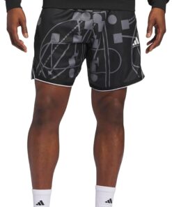 adidas Men's Crazylite All Over Printed Basketball Shorts