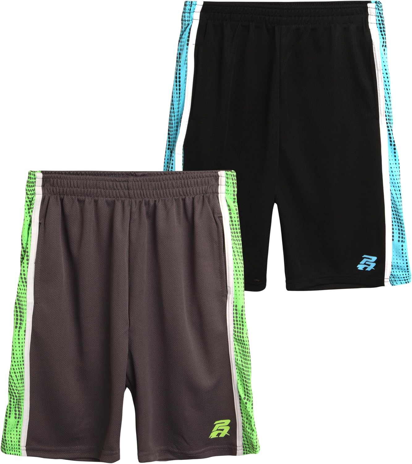 Pro Athlete Boys Athletic Shorts - 2 Pack Quick Dry Athletic Basketball Gym Shorts with Pockets (Sizes 8-16) - Image 8