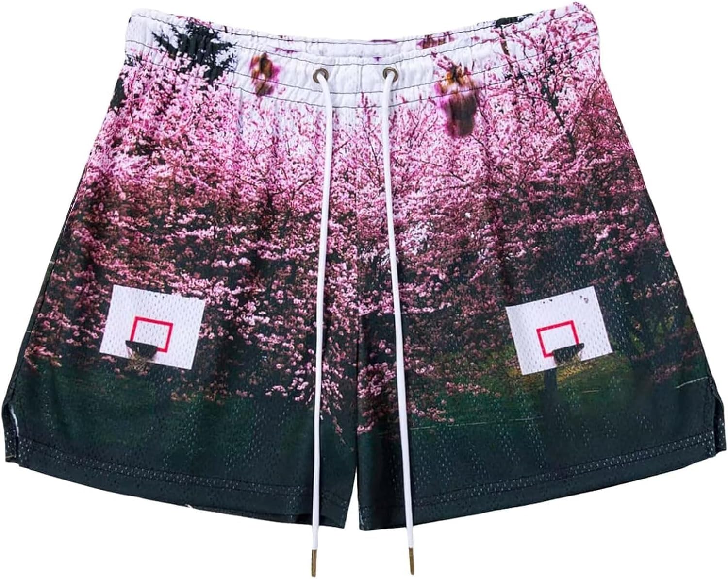 Men’s Mesh Basketball Shorts Camo Print Breathable Athletic Shorts Running Gym Outdoor Casual Wear - Image 45