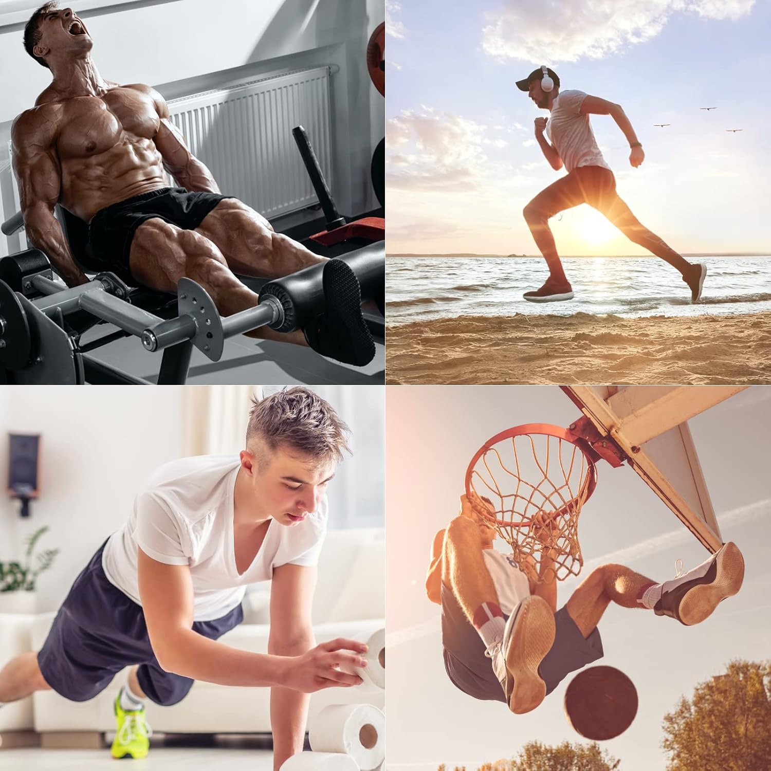 VPOS Gym Shorts for Men 5 Inch - Lightweight Mens Athletic Shorts Quick Dry Workout Running Shorts with Zipper Pockets - Image 5