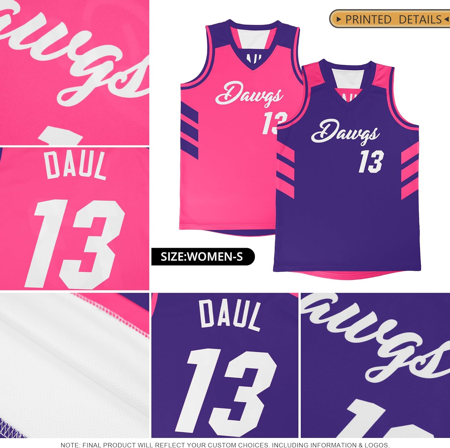 Custom Reversible Basketball Jersey Uniform Suit for Men Women Kids Personalized Jerseys Printed Name Number Logo - Image 6