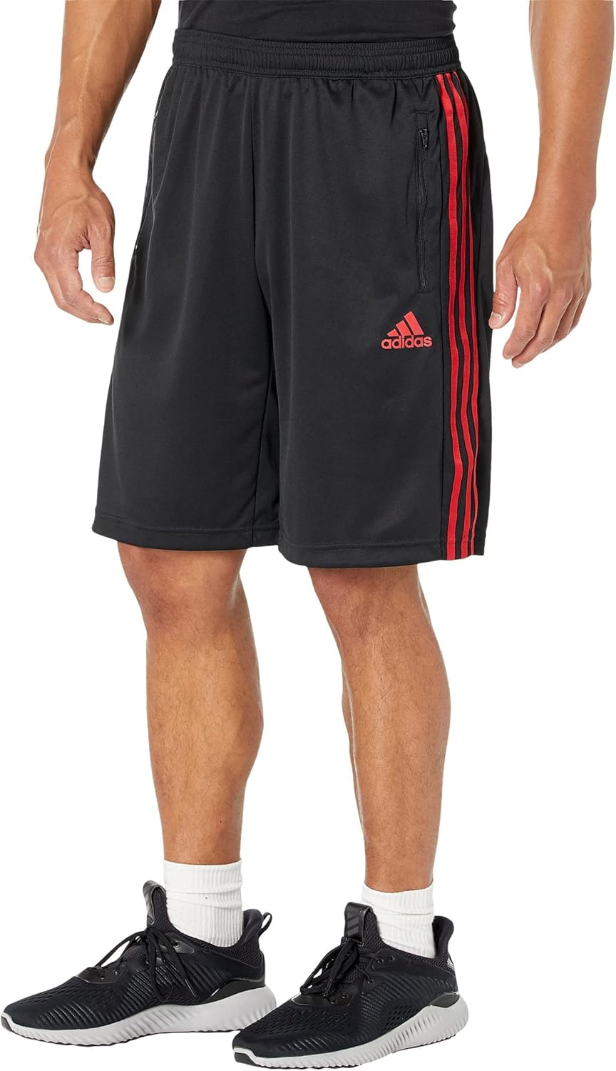 adidas Men's Designed 2 Move 3-Stripes Primeblue Shorts - Image 3