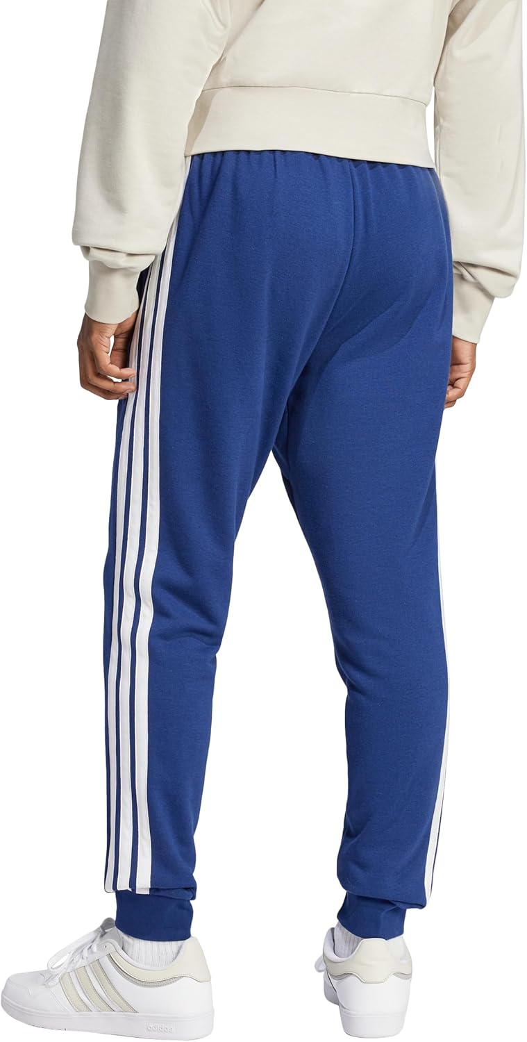 adidas Men's Essentials 3-Stripes French Terry Pants - Image 4