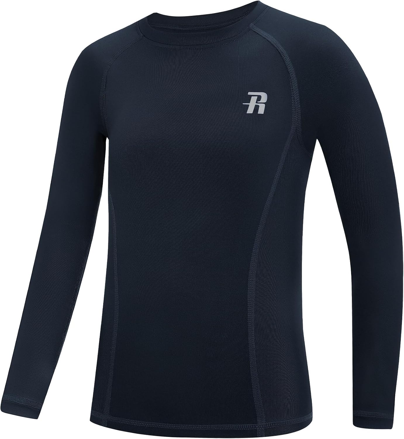 Runhit Boys Compression Shirt Kids Long Sleeve Athletic Undershirt Youth Quick Dry Base Layer for Football Baseball - Image 15