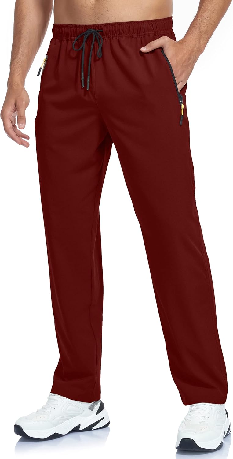 Men's Lightweight Hiking Pants Breathable Quick Dry Fit Waterproof Camping Fishing Running Athletic Active Jogger Pant - Image 15