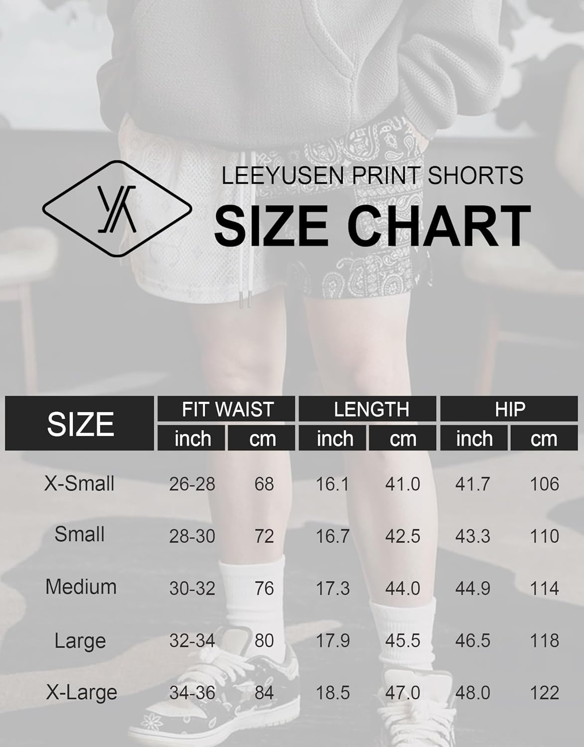 Mens Basketball Shorts Graphic Print Casual Running Workout Mesh Drawstring Shorts with Pockets - Image 6