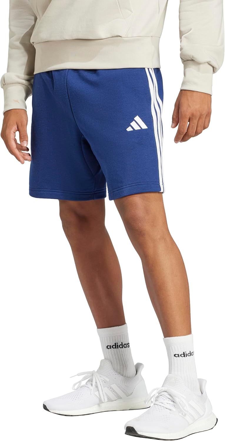 Adidas Men's Essentials 3-Stripes French Terry 7-inch Shorts - Image 9