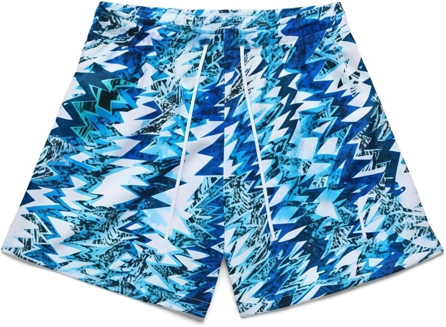 Men’s Mesh Basketball Shorts Camo Print Breathable Athletic Shorts Running Gym Outdoor Casual Wear - Image 48