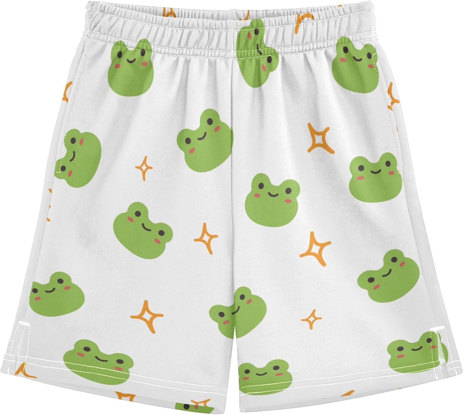 Boys Athletic Shorts with Pockets Running Basketball Shorts for Youth Elastic Waist Size 7-16 - Image 19