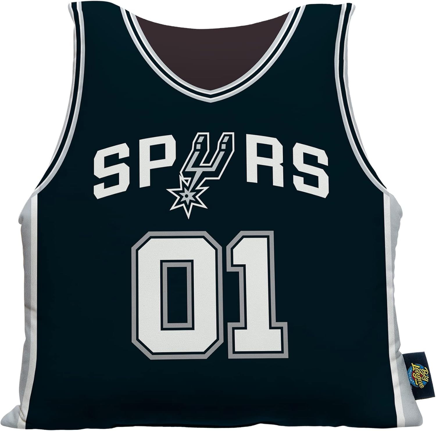 Pegasus Sports Officially Licensed NBA Big League Jersey Pillow, 16" x 16"