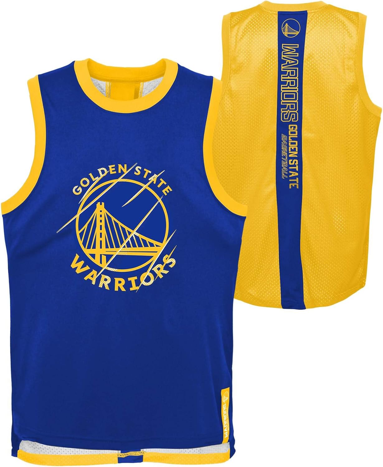 NBA Kids Youth 4-20 Primary Logo Alley-OOP Shooter Performance Jersey Tank - Image 5