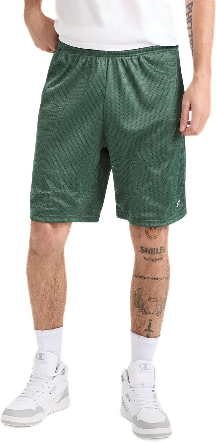 Champion Men's Shorts, Men's Mesh Gym Shorts, Lightweight Athletic Shorts (Reg. Or Big & Tall) - Image 5