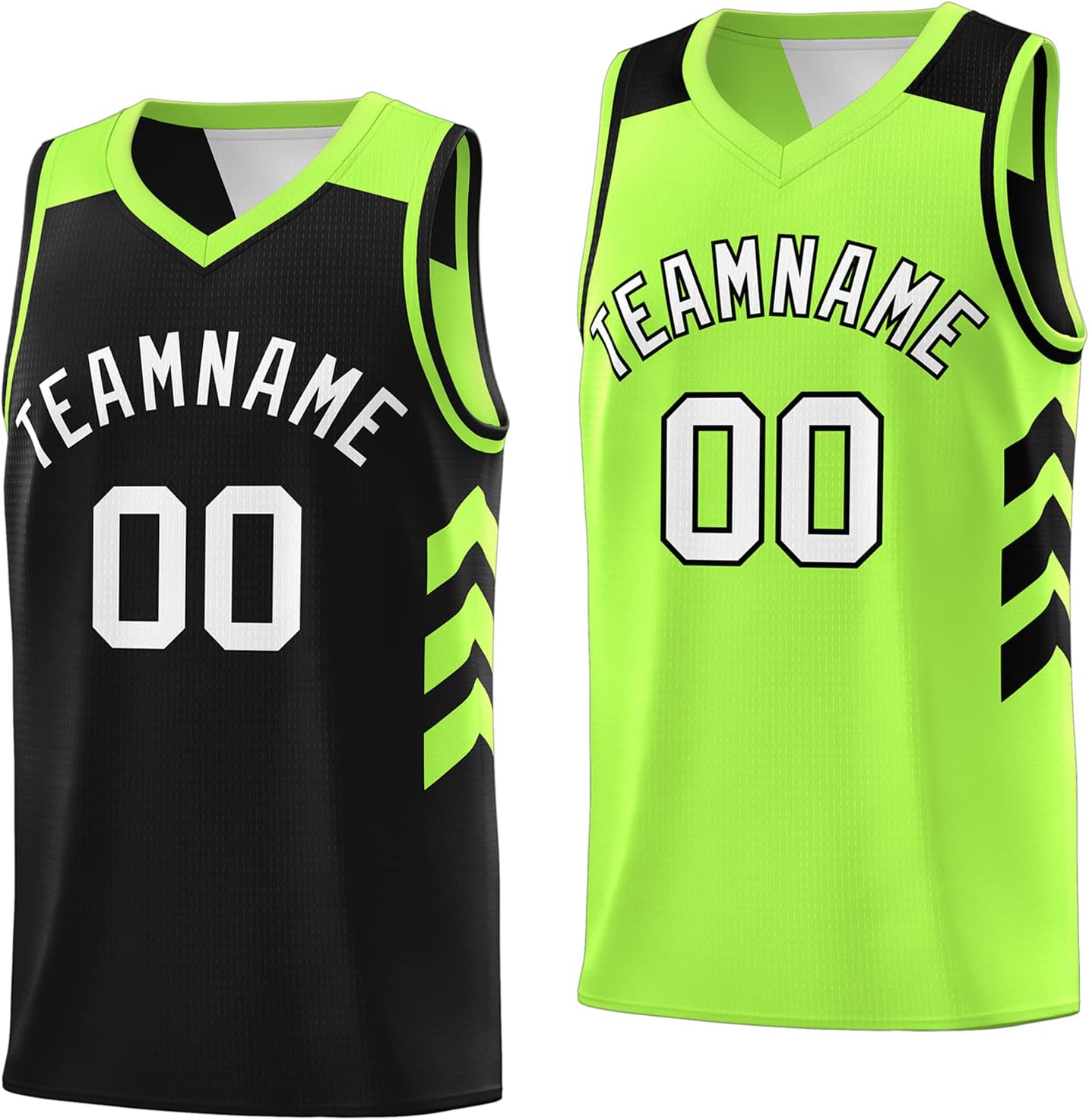 Custom Reversible Basketball Jersey - Personalize Team Uniform Design Your Own Name & Number for Men/Youth - Image 11