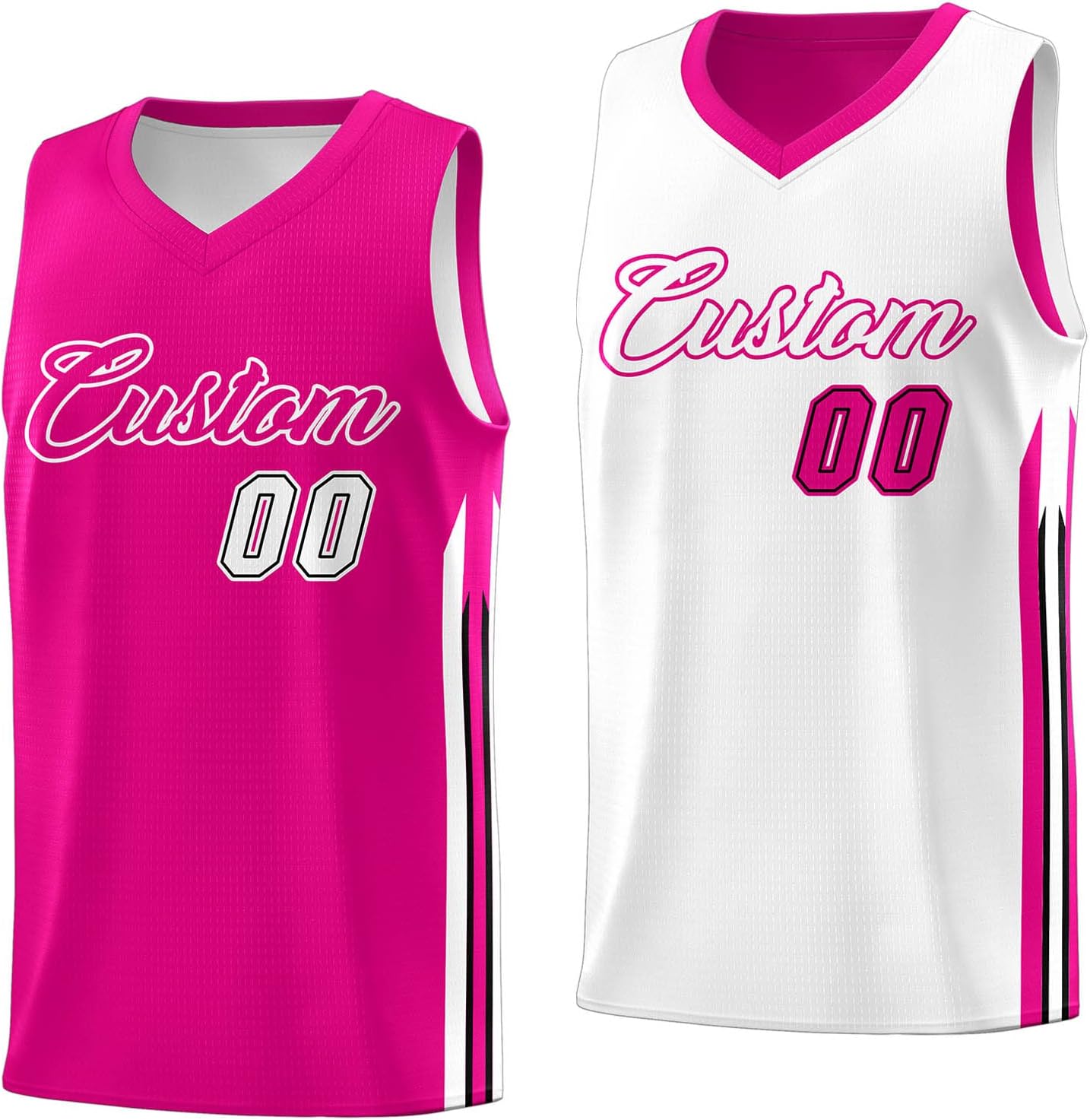 Custom Basketball Jersey - Reversible Sports Vest Add Any Team Name Number Personalized Jersey for Men/Youth - Image 28
