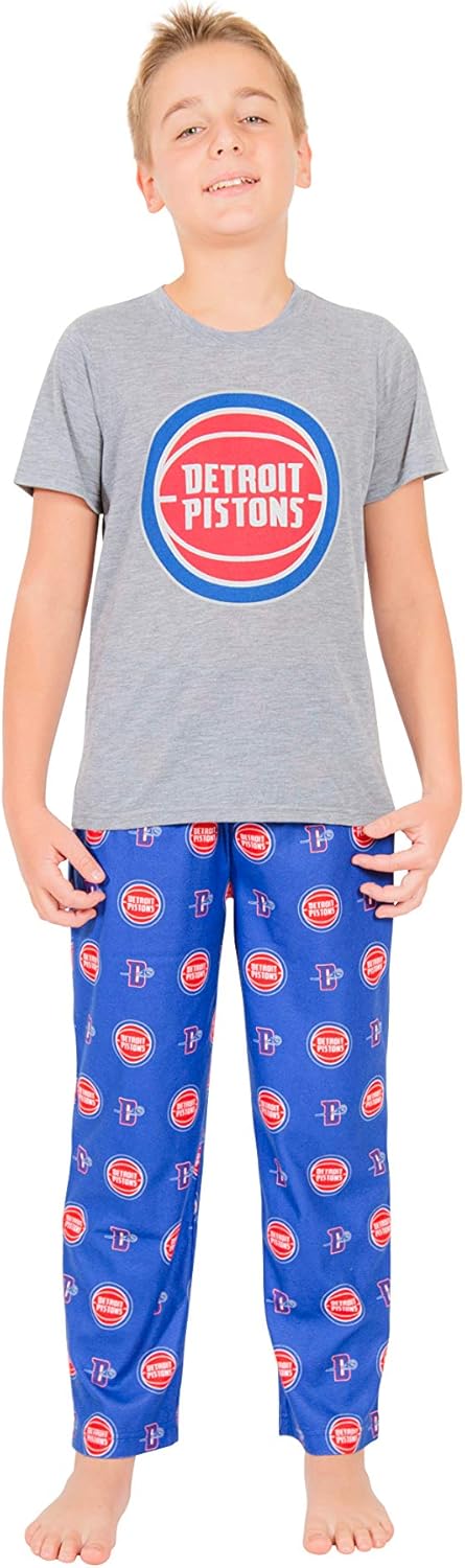 Ultra Game Youth NBA Official 2 Piece Pajama Pants & T-Shirt Set - Image 18