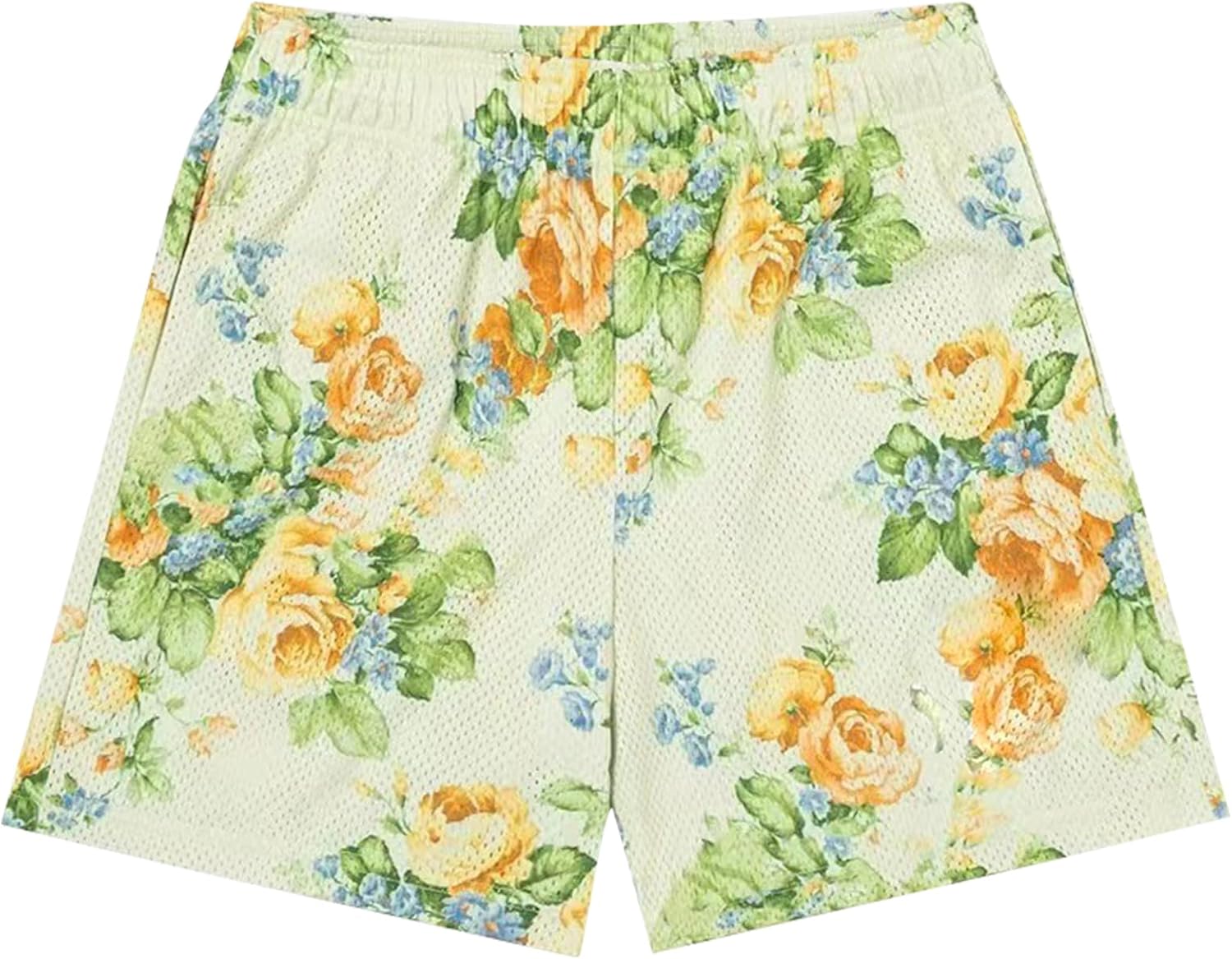 Mens Basketball Shorts Graphic Print Casual Running Workout Mesh Drawstring Shorts with Pockets - Image 14