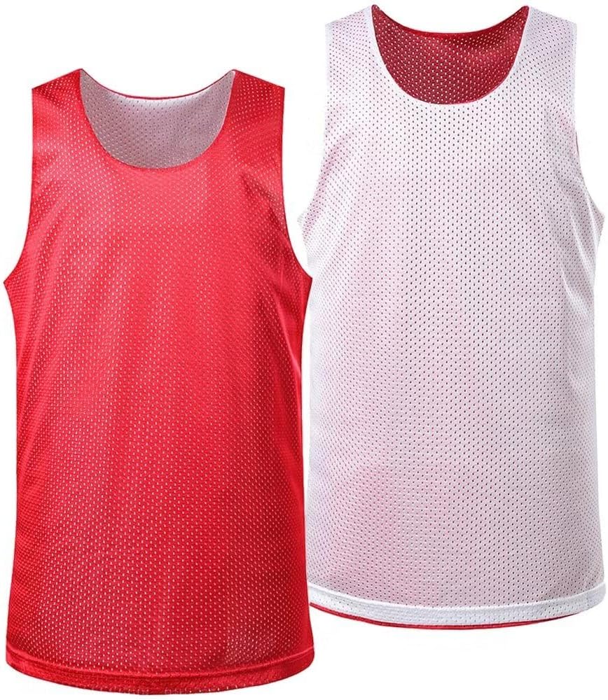 Men's Reversible Basketball Jersey Blank Mensh Jersey Team Uniform Custom Basketball Shirts XS-XXL - Image 11