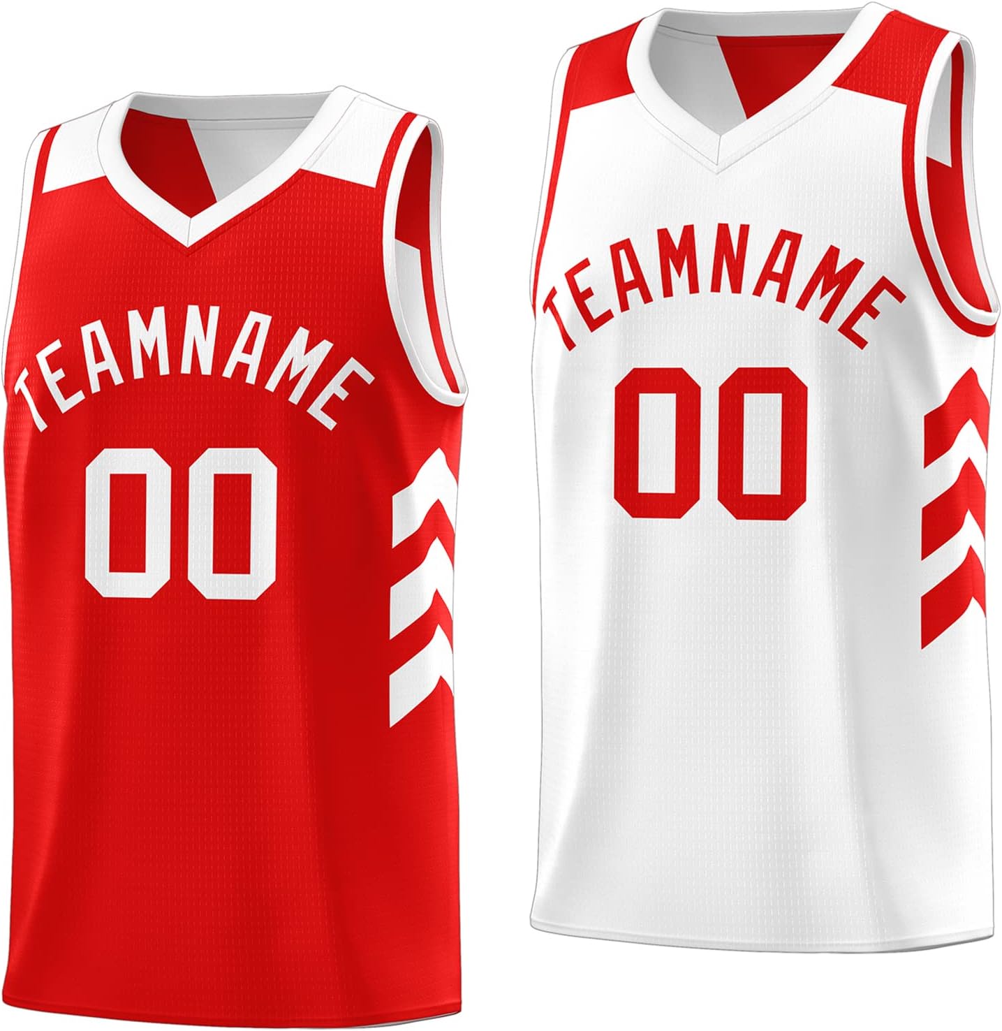 Custom Reversible Basketball Jersey - Personalize Team Uniform Design Your Own Name & Number for Men/Youth - Image 36