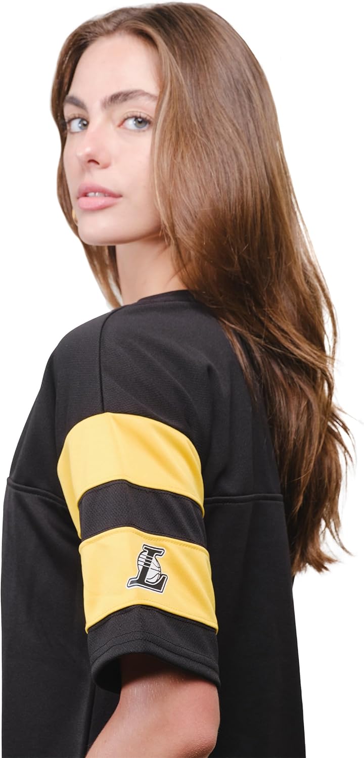 Ultra Game Women's NBA Official Super Soft Mesh Lace-up Jersey Shirt - Image 2