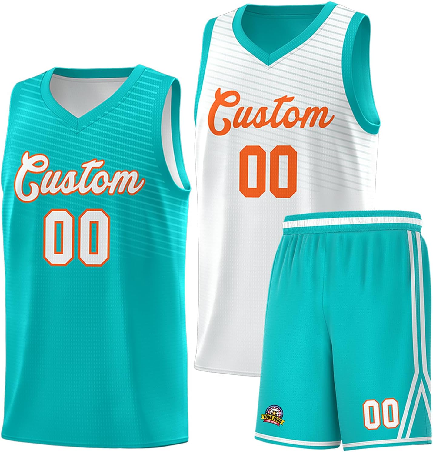Custom Reversible Basketball Jersey Uniform Suit for Men Women Kids Personalized Jerseys Printed Name Number Logo - Image 7