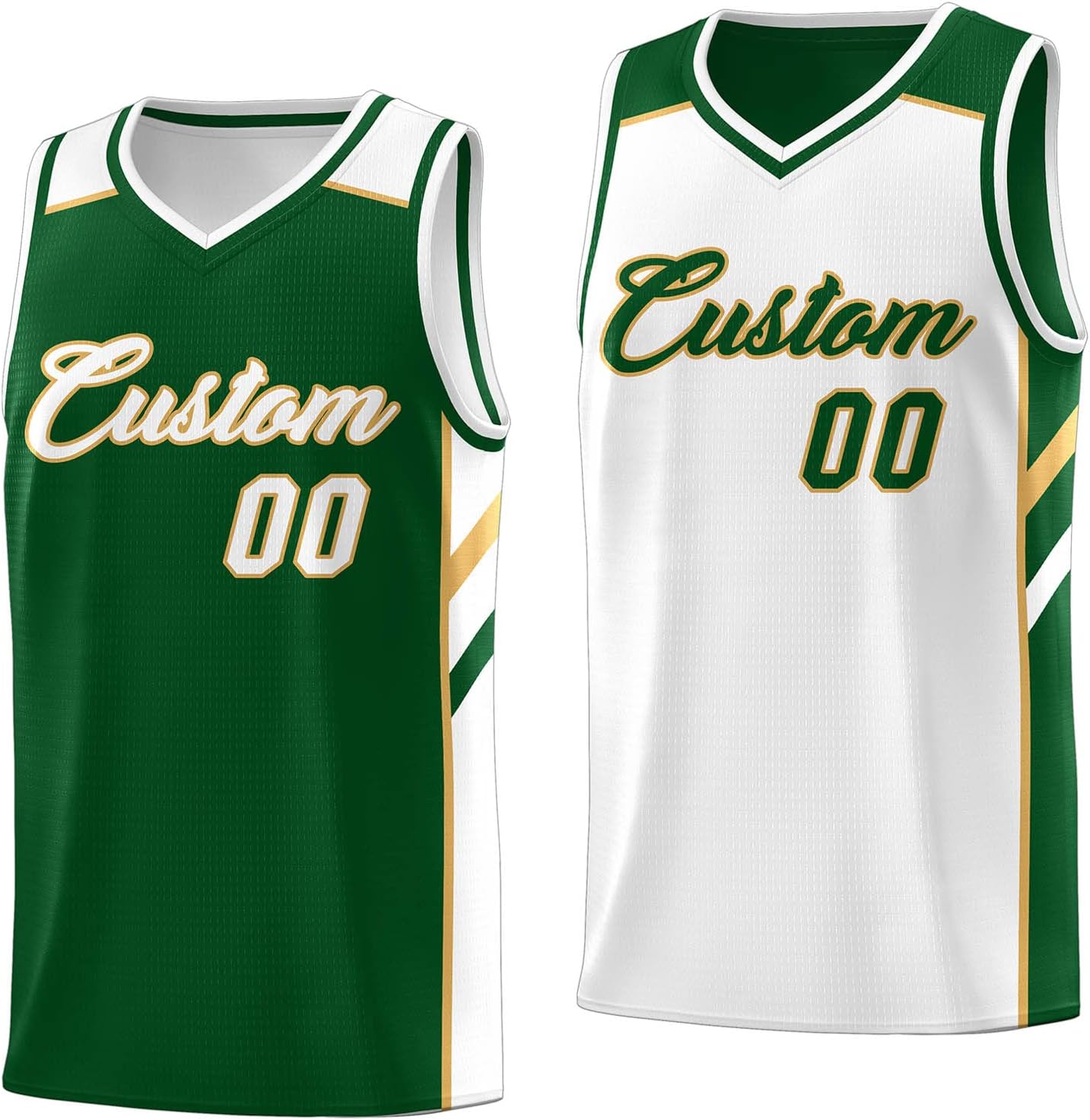 Custom Basketball Jersey - Reversible Sports Vest Add Any Team Name Number Personalized Jersey for Men/Youth - Image 21