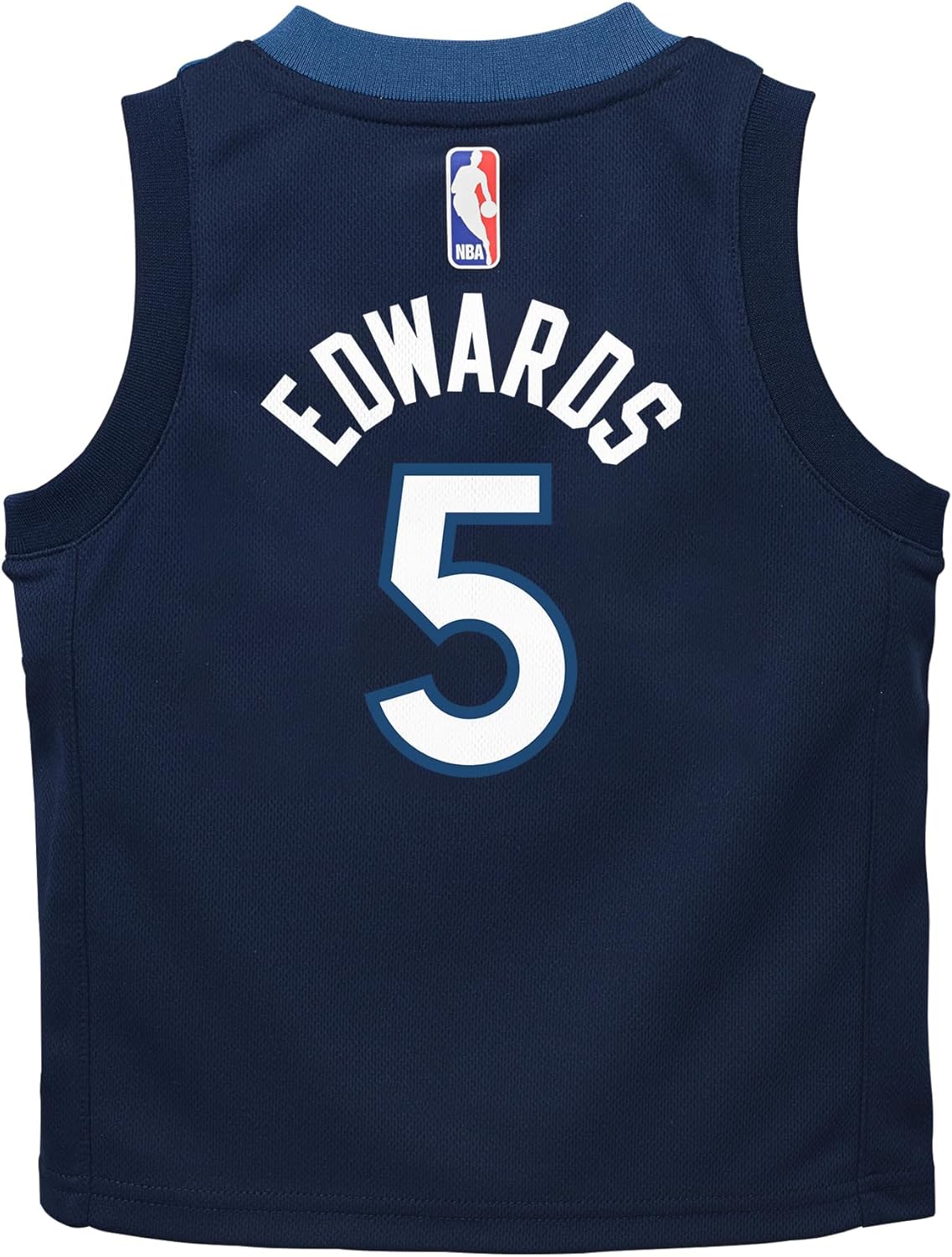 Anthony Edwards Minnesota Timberwolves NBA Toddler 2-4 Navy Icon Edition Player Jersey - Image 3