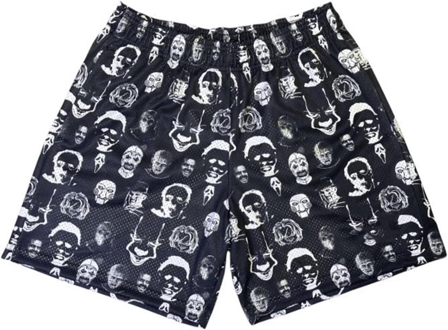 Men’s Mesh Basketball Shorts Camo Print Breathable Athletic Shorts Running Gym Outdoor Casual Wear - Image 33