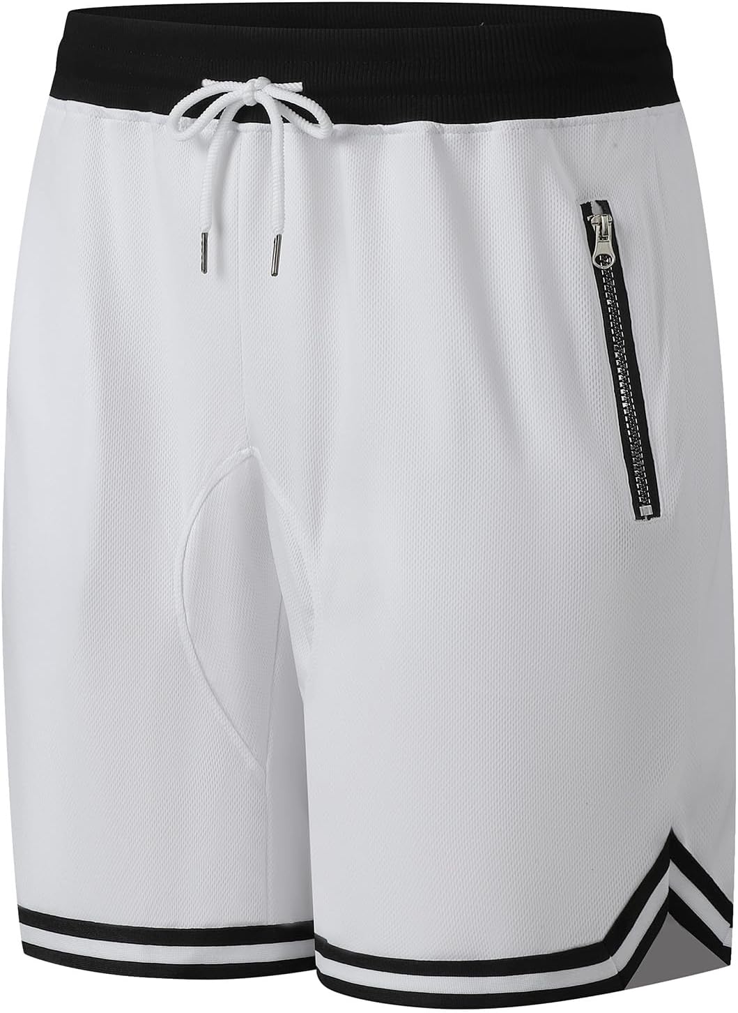 Men's Basketball Shorts.Breathable, Stretchy, Quick-Dry with Zipper Pocket - Image 8