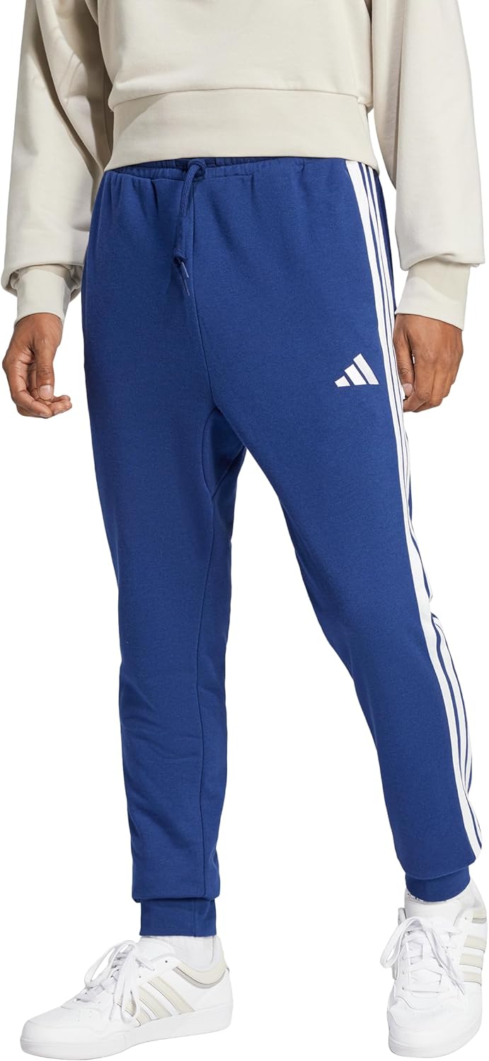 adidas Men's Essentials 3-Stripes French Terry Pants