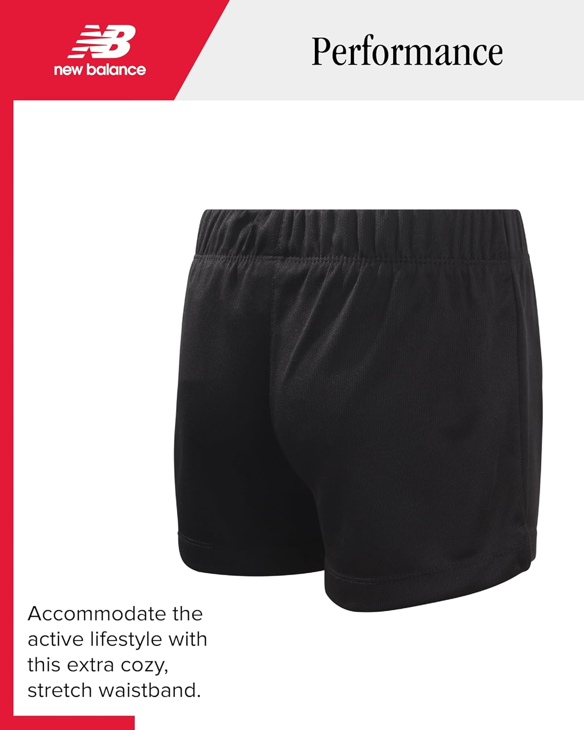 New Balance Girls Athletic Shorts - Active Performance Mesh Running Shorts - Dolphin Gym Shorts for Girls (Sizes: 7-16) - Image 5