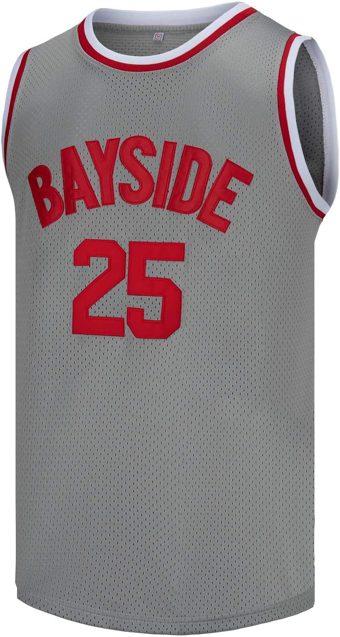 Morris Jersey #25 Bayside Basketball Jersey Grey S-XXXL