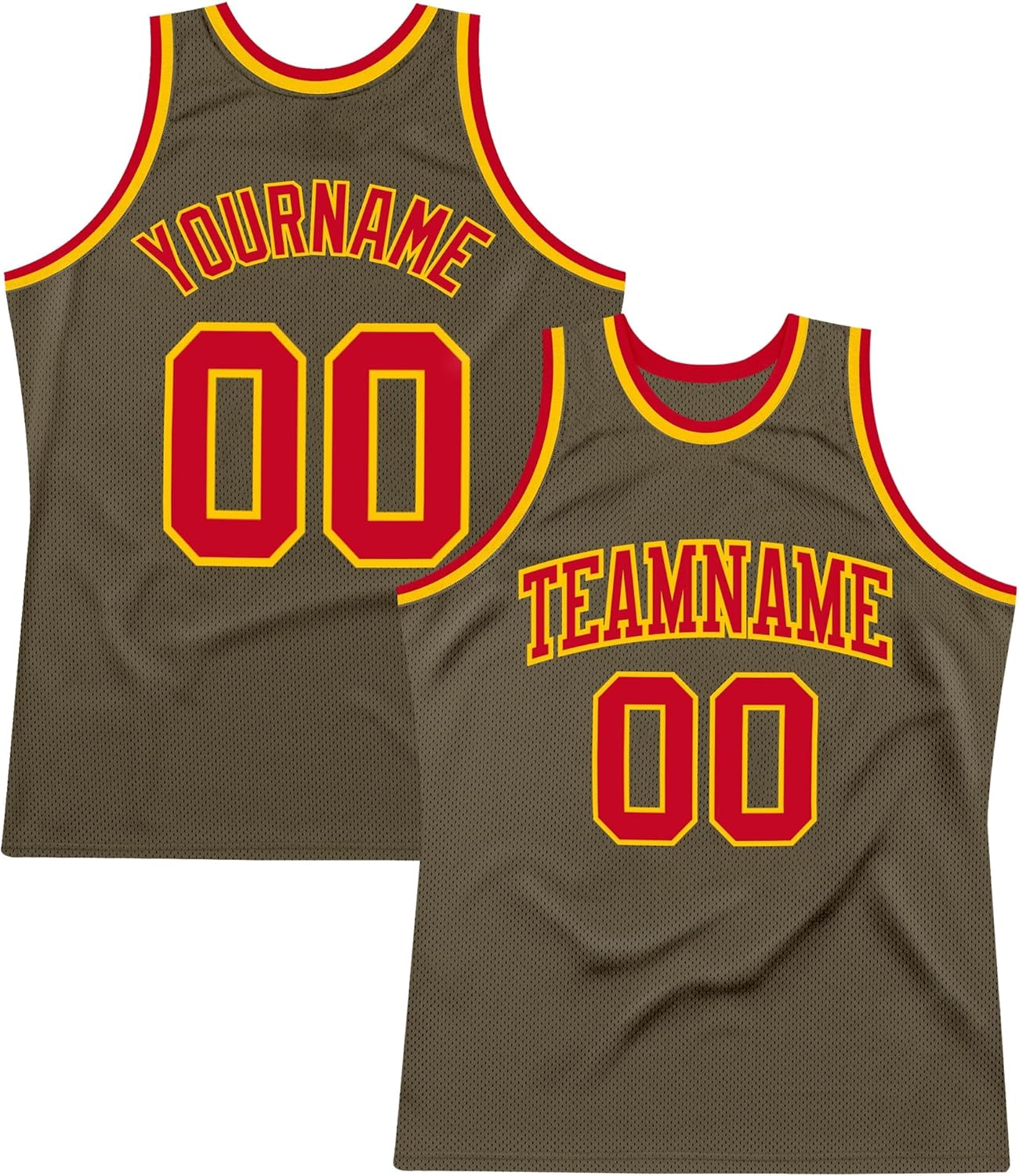 Custom Name Team Name Number Navy Navy-Gold Authentic Throwback Basketball Jersey, Personalized Uniform Basketball Shirt - Image 21