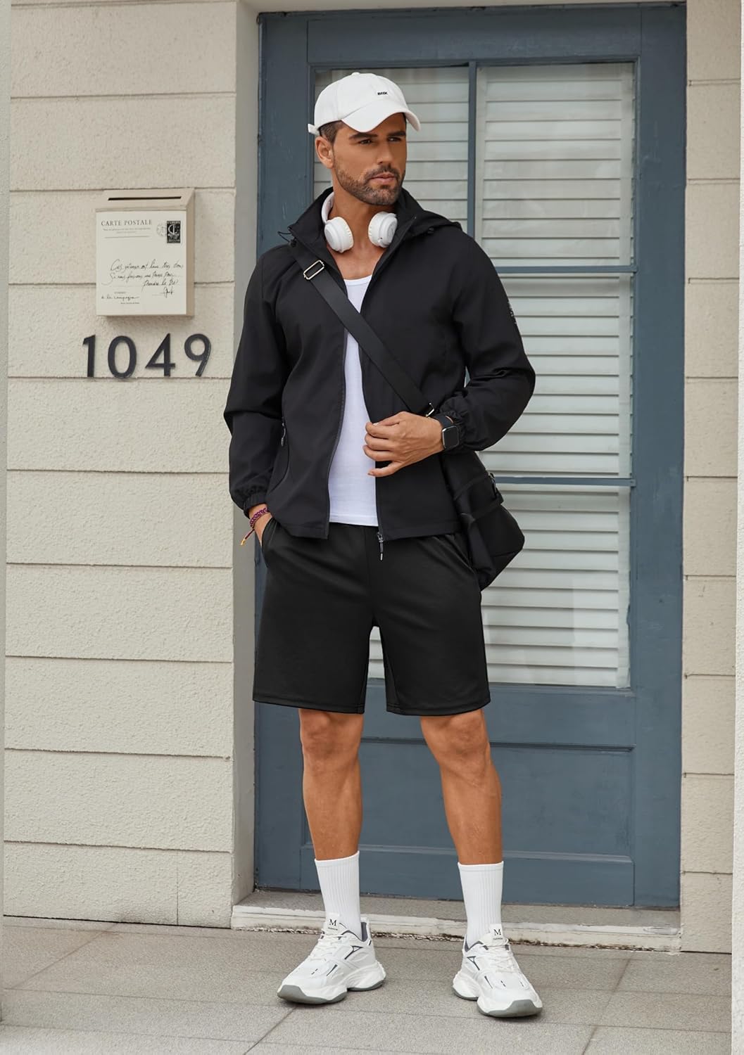 COOFANDY Men's Gym Workout Shorts 7 Inch Stretch Athletic Shorts Lightweight Running Training Short Pants with Pockets - Image 5