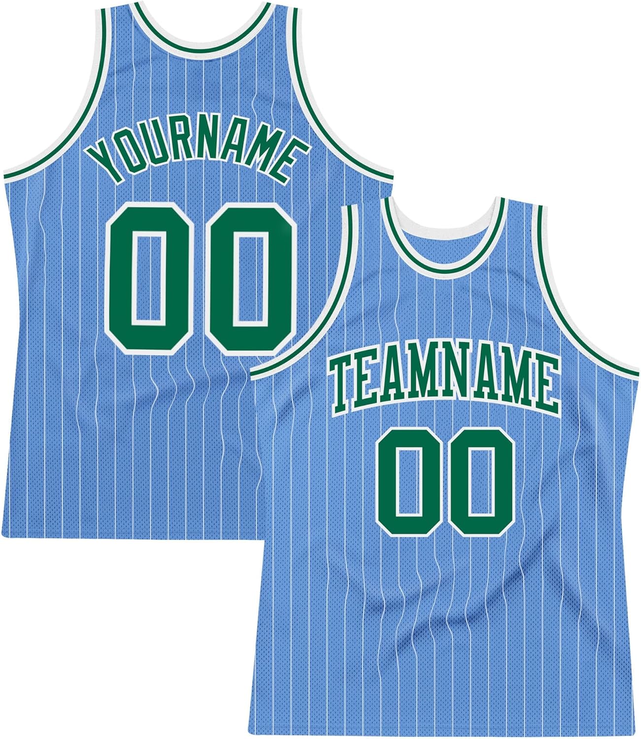 Custom Name Team Name Number White Black Pinstripe Black-Orange Authentic Basketball Jersey, Personalized Basketball Jersey - Image 32