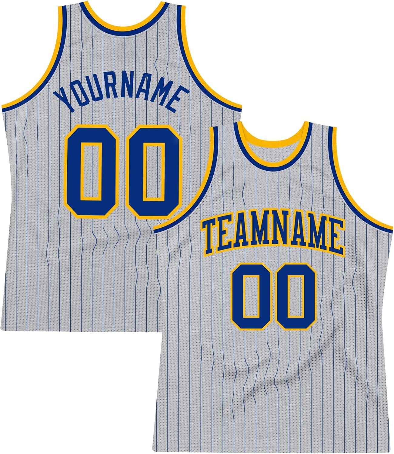 Custom Name Team Name Number Orange Black Pinstripe Green Authentic Basketball Jersey, Personalized Uniform Basketball Shirt - Image 24