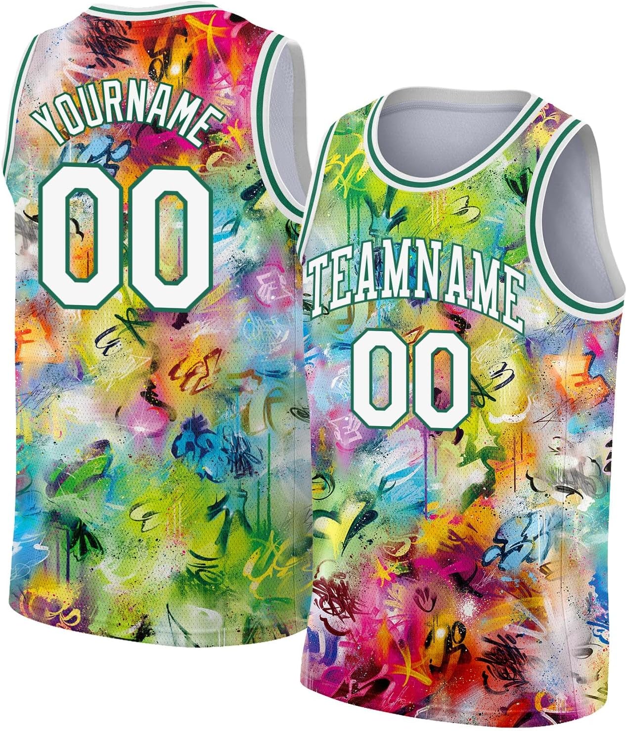 Custom Team Name Number Pink Pinstripe White-Light Blue Authentic Basketball Jersey, Personalized Uniform Basketball Shirt - Image 7